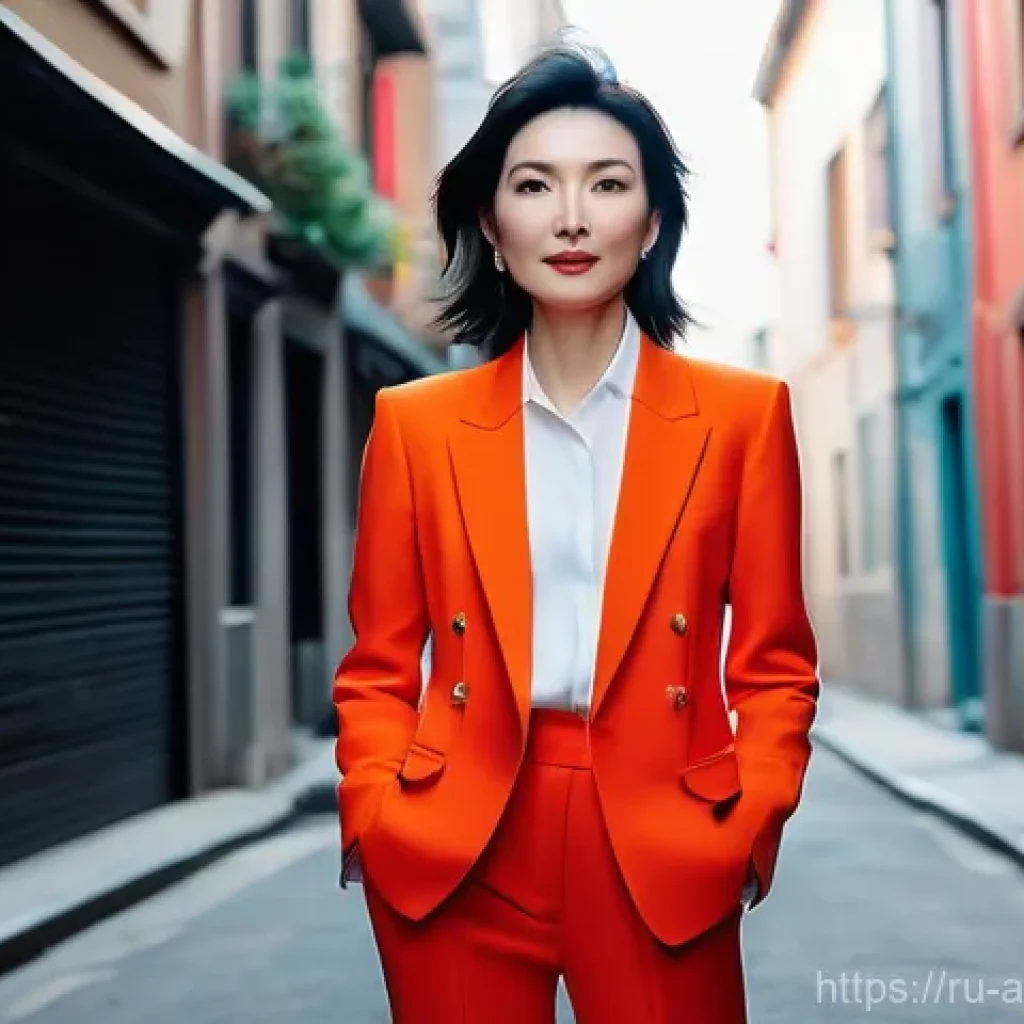 장만옥 출연작 및 캐스팅 비화 - **"Dynamic Urban Charm"**
    A stylish and confident young woman, embodying the spirited energy and...