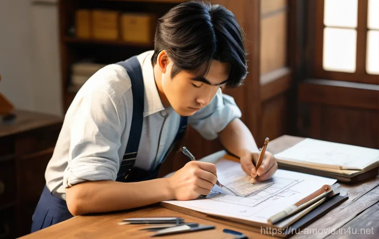 일본영화  바람이 분다  평론가의 평가 - Prompt 1: The Dreamer Engineer**