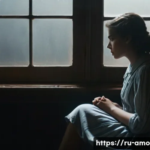 홍콩영화  가위손  비슷한 장르 찾기 - A mysterious, dimly lit room with contrasting shadows and muted colors, capturing a psychological dr...