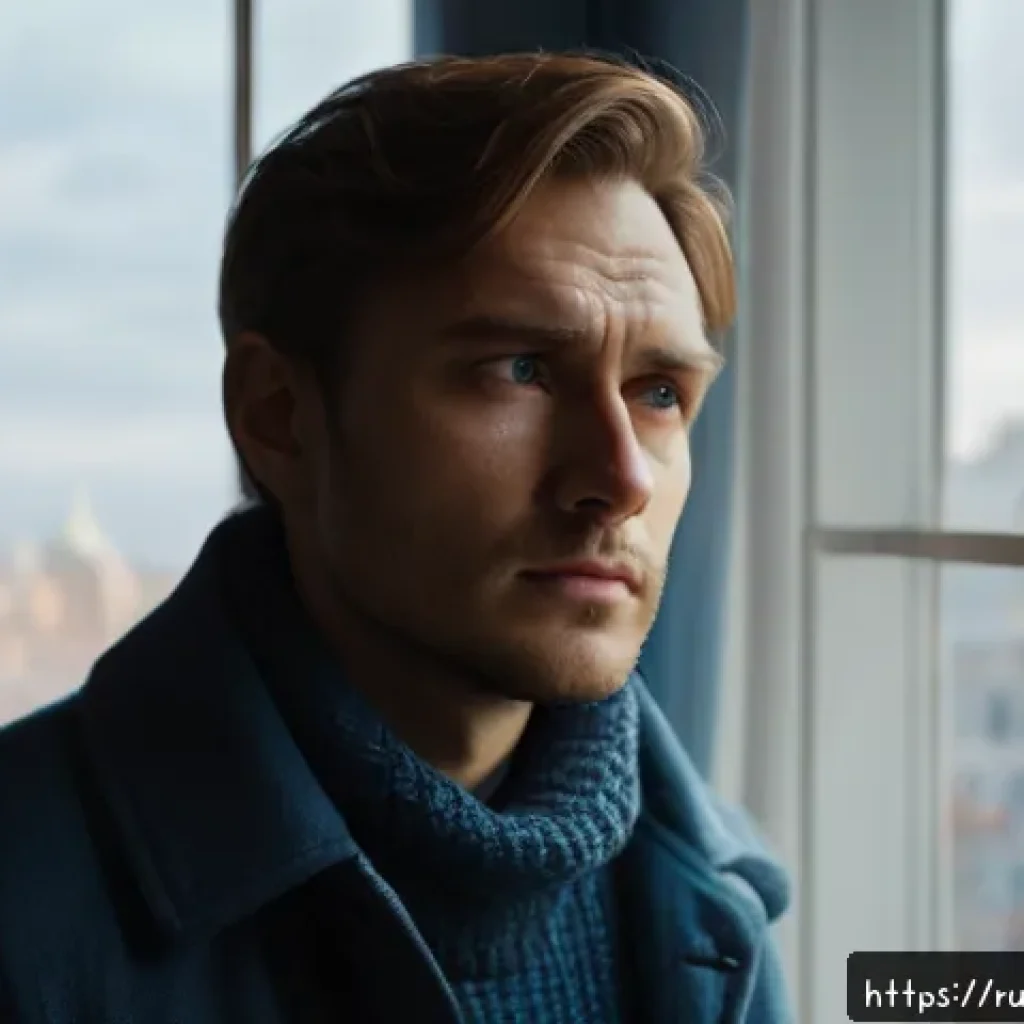 영화  달마가 동쪽으로 간 까닭은  스토리 및 관객평가 - A cinematic portrait of a deeply complex Russian male protagonist in his early 30s, dressed in casua...